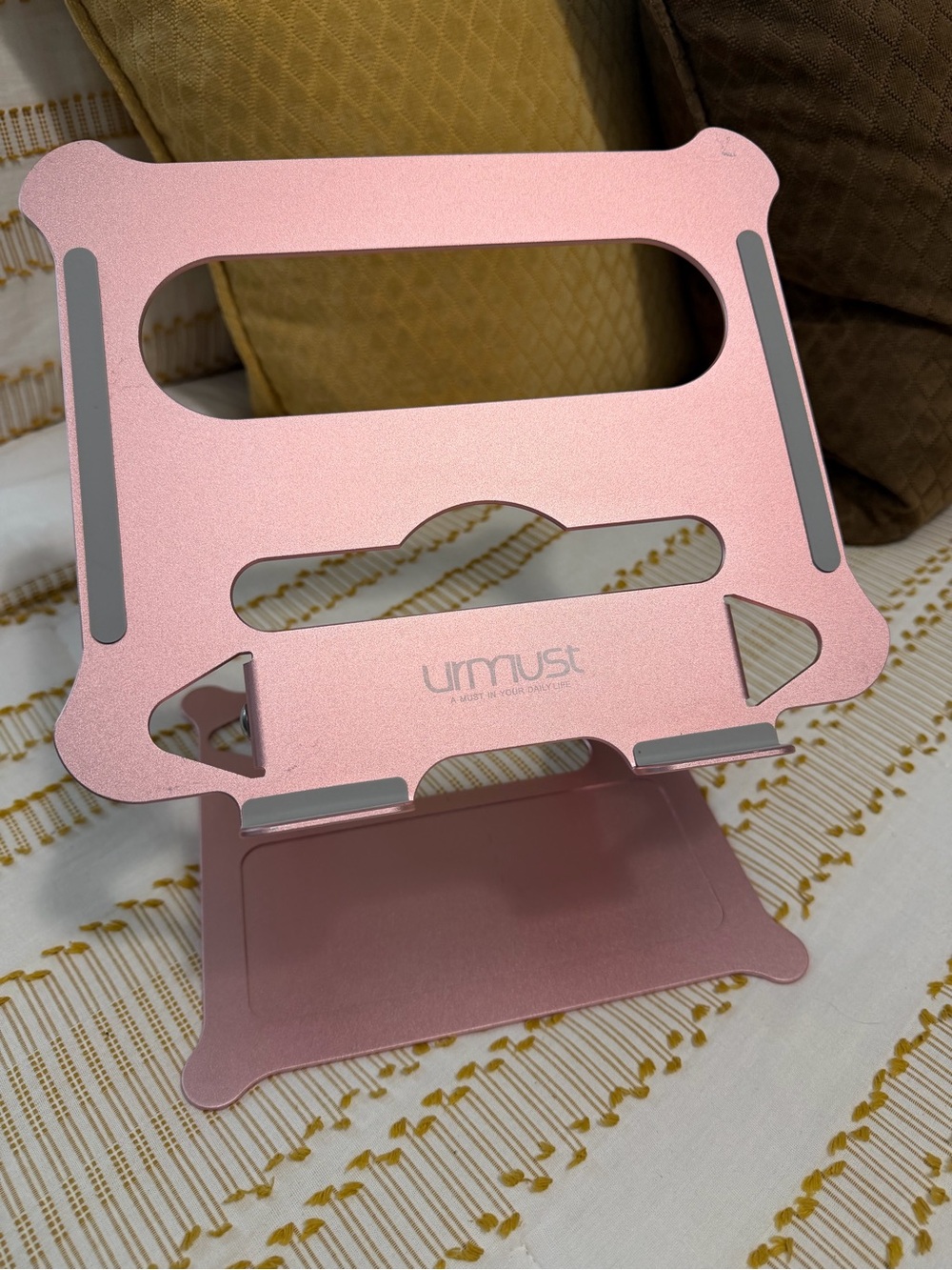 Rose Gold/Pink Adjustable Tablet & Laptop Stand
